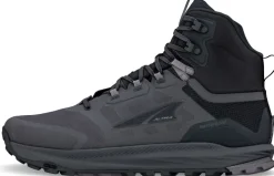 Altra Mens Lone Peak 9 Waterproof Mid Boots - Black-Gray