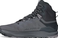 Altra Mens Lone Peak 9 Waterproof Mid Boots - Black-Gray