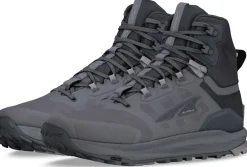 Altra Mens Lone Peak 9 Waterproof Mid Boots - Black-Gray