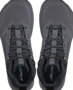 Altra Mens Lone Peak 9 Waterproof Mid Boots - Black-Gray