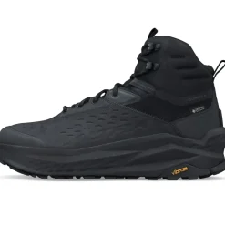 Altra Mens Olympus 6 Hike Mid GTX Boots - Black