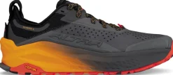 Altra Mens Olympus 6 Trail Shoes - Black-Orange