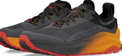 Altra Mens Olympus 6 Trail Shoes - Black-Orange
