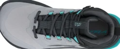 Altra Womens Lone Peak 9 Waterproof Mid Boots - Black-Gray