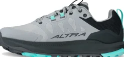 Altra Womens Lone Peak 9 Waterproof Low Trail Shoes - Black-Gray