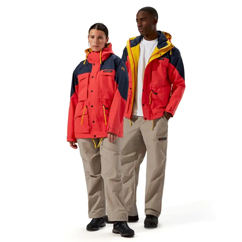 Berghaus Unisex Mera Peak 2000 Jacket - Mountain Carmine-Dusk-Amber