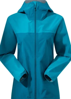 Berghaus Womens Deluge Pro 3.0 Jacket - Deep Ocean-Jungle Jewel