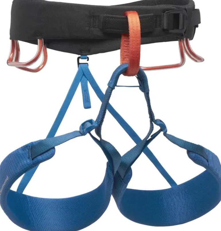 Black Diamond Mens Momentum Harness - Kingfisher