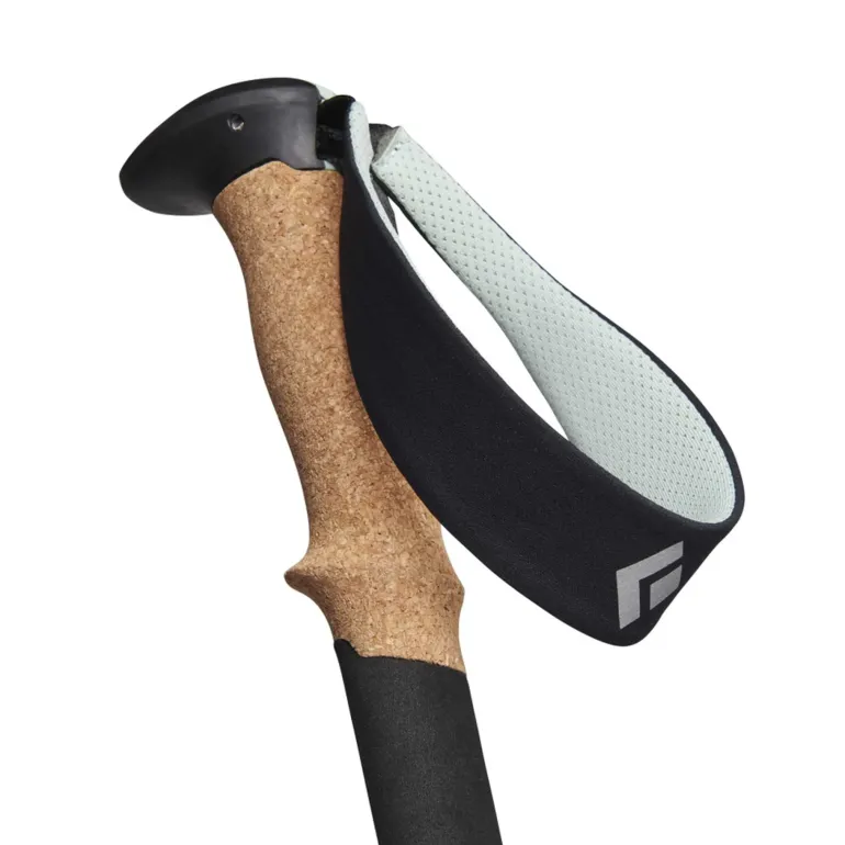 Black Diamond Pursuit FLZ Trekking Poles - Black-Foam Green - S/M