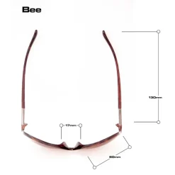 BLOC Bee Sunglasses - Shiny Tortoiseshell-Brown Graduated