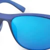 BLOC Elba Sunglasses - Matt Blue-Blue Mirror