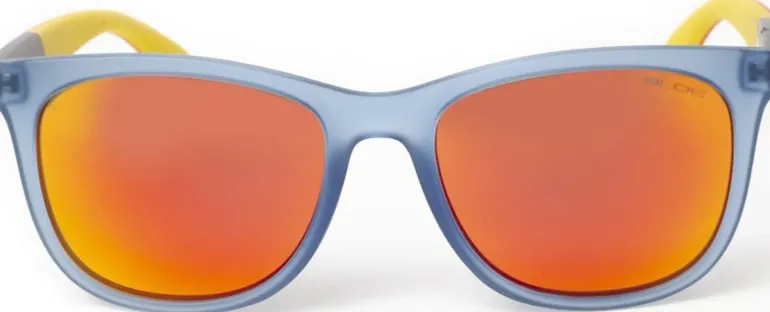 BLOC Fiji Sunglasses - Blue-Red Mirror