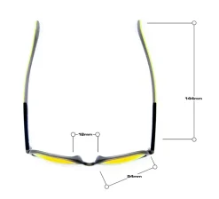 BLOC Fiji Sunglasses - Blue-Red Mirror