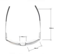 BLOC Square Sunglasses - Gun Metal-Polarised Grey