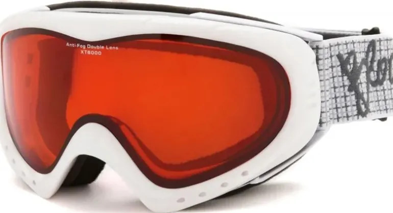 BLOC Utopia Goggle - Shiny White-Goldeneye Lens