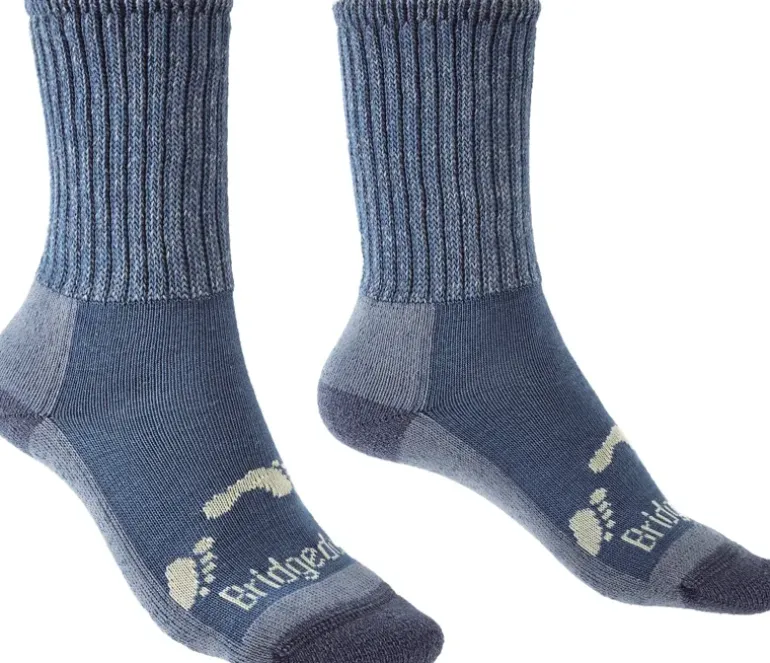 Bridgedale Junior Hike All Season Socks - Storm Blue