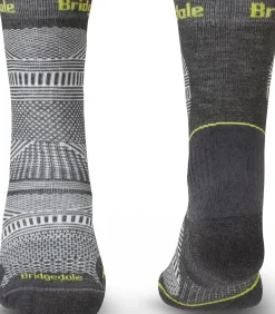 Bridgedale Mens Hike Ultralight T2 Coolmax Performance Original Boot Socks - Graphite