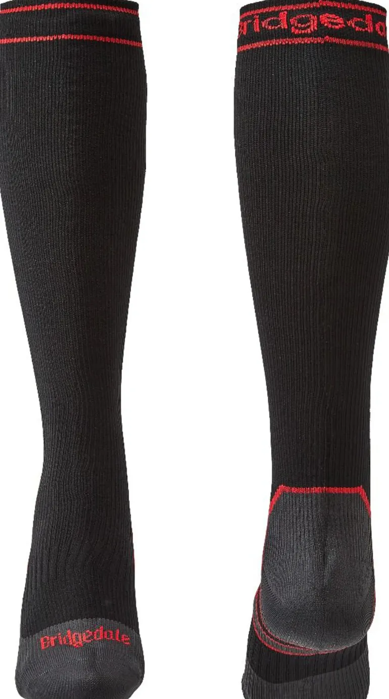Bridgedale Mens StormSock Heavyweight Knee Socks - Black