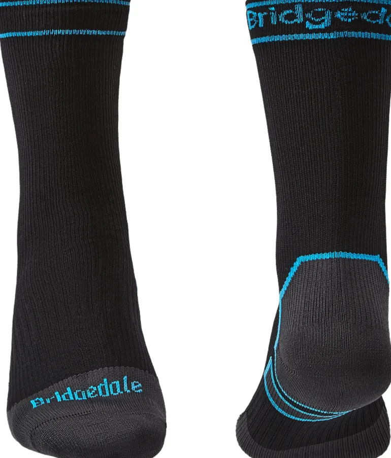 Bridgedale Mens StormSock Midweight Boot Sock - Black
