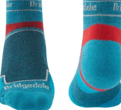 Bridgedale Mens TRAIL RUN Ultralight T2 Coolmax Sport Low Socks - Blue
