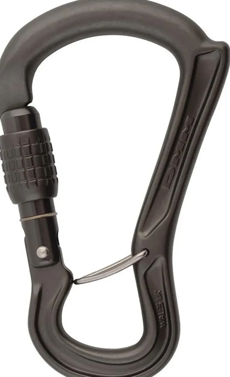 DMM Ceros Screwgate Carabiner - Matt Grey
