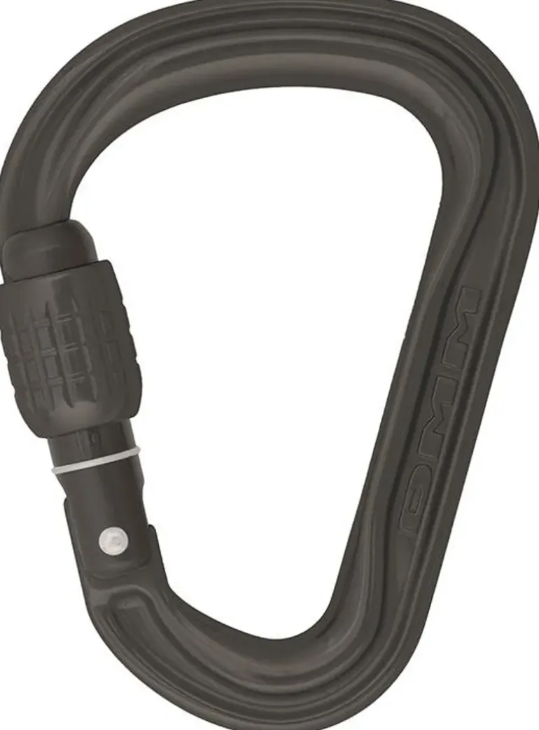 DMM Phantom HMS Screwgate Carabiner - Matt Grey