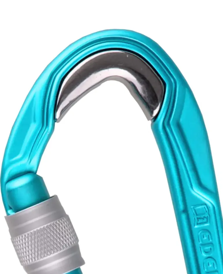 Edelrid Bulletproof Screw Carabiner - Icemint