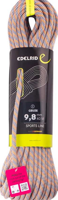Edelrid Ceuze 9.8mm x 60m Climbing Rope - Icemint-Sahara