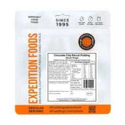 Expedition Foods Chocolate Chip Biscuit Pudding - Dessert Range