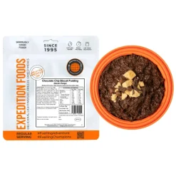 Expedition Foods Chocolate Chip Biscuit Pudding - Dessert Range