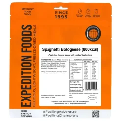Expedition Foods Spaghetti Bolognese - 800kcal