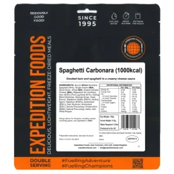 Expedition Foods Spaghetti Carbonara - 1000kcal