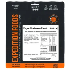 Expedition Foods Vegan Mushroom Risotto - 1000kcal