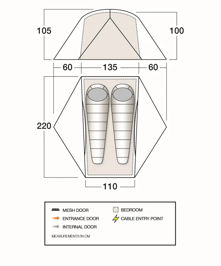 F10 Radon UL 2 Tent