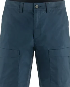 Fjallraven Mens Abisko Hybrid Trail Shorts - Navy