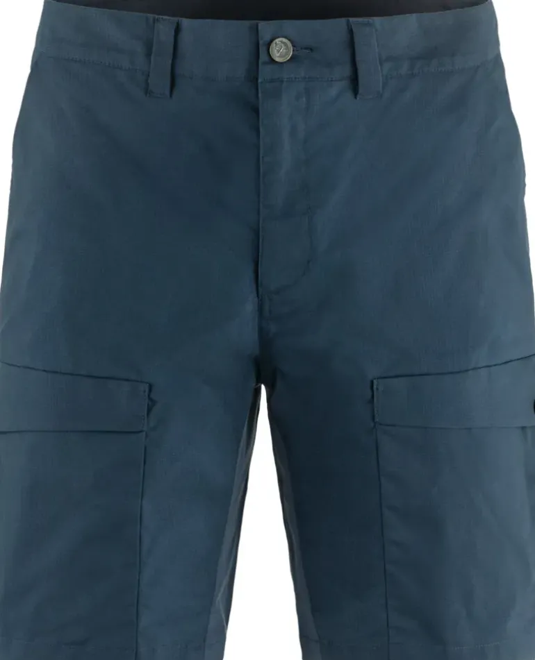 Fjallraven Mens Abisko Hybrid Trail Shorts - Navy