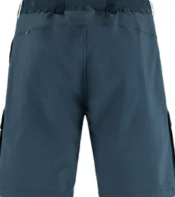 Fjallraven Mens Abisko Hybrid Trail Shorts - Navy