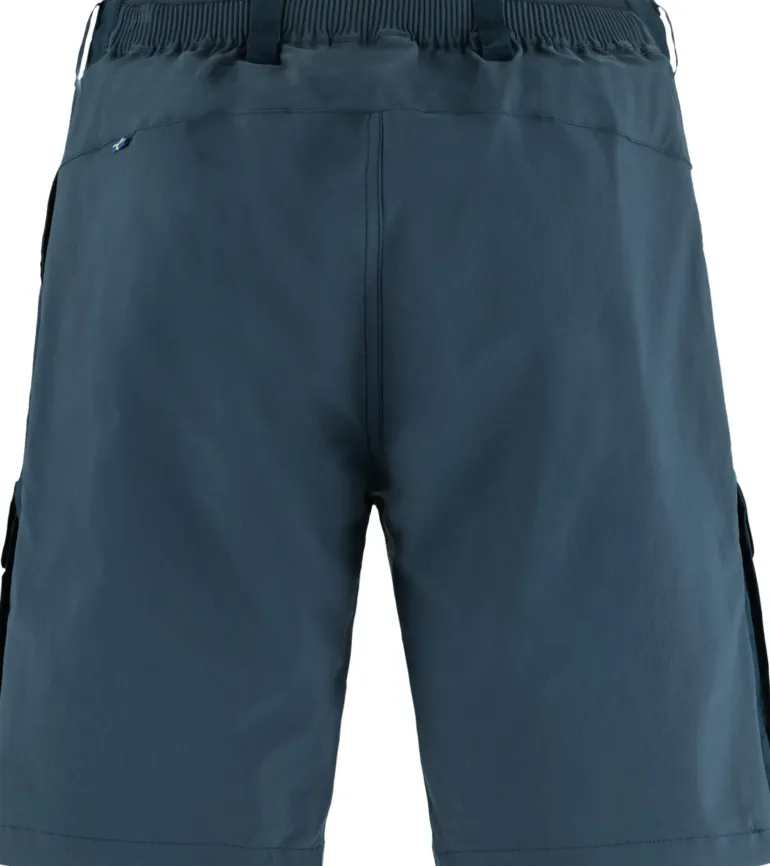 Fjallraven Mens Abisko Hybrid Trail Shorts - Navy