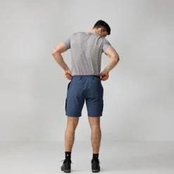 Fjallraven Mens Abisko Hybrid Trail Shorts - Navy