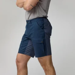 Fjallraven Mens Abisko Hybrid Trail Shorts - Navy
