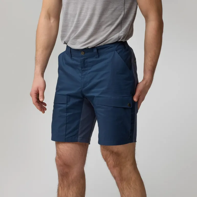 Fjallraven Mens Abisko Hybrid Trail Shorts - Navy