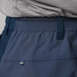Fjallraven Mens Abisko Hybrid Trail Shorts - Navy