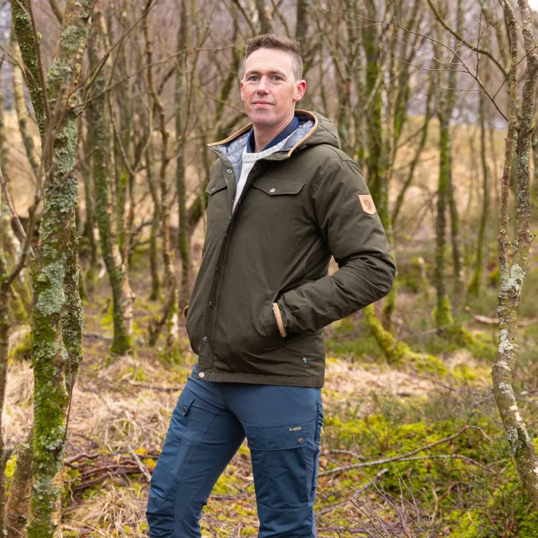 Fjallraven Mens Greenland No.1 Down Jacket - Deep Forest