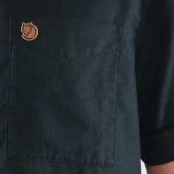 Fjallraven Mens Ovik Travel SS Shirt - Chalk White
