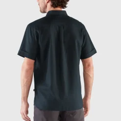 Fjallraven Mens Ovik Travel SS Shirt - Chalk White