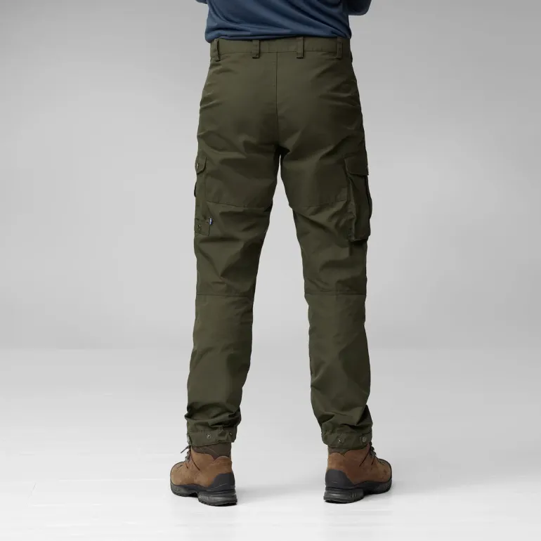 Fjallraven Mens Vidda Pro Trousers - Dark Grey-Black