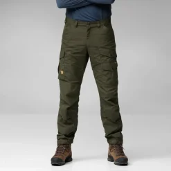 Fjallraven Mens Vidda Pro Trousers - Dark Grey-Black