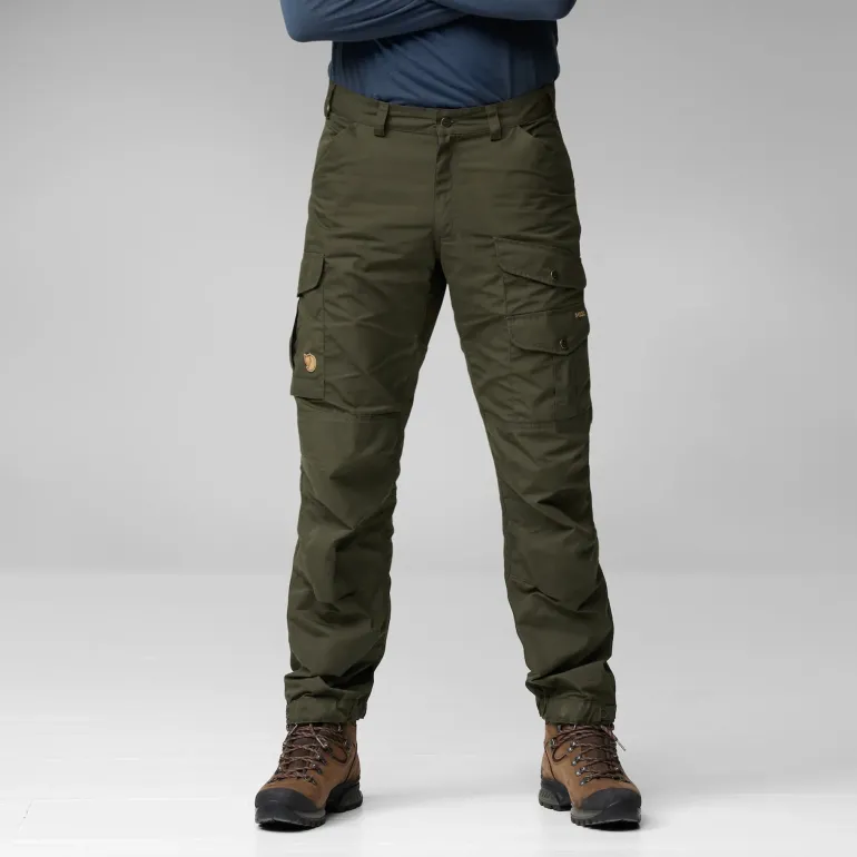 Fjallraven Mens Vidda Pro Trousers - Dark Grey-Black