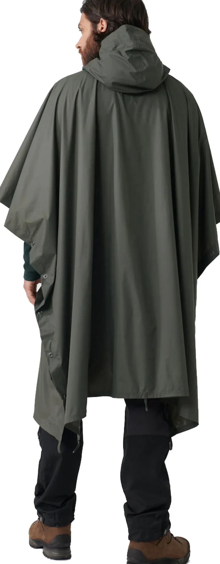 Fjallraven Poncho - Dark Olive