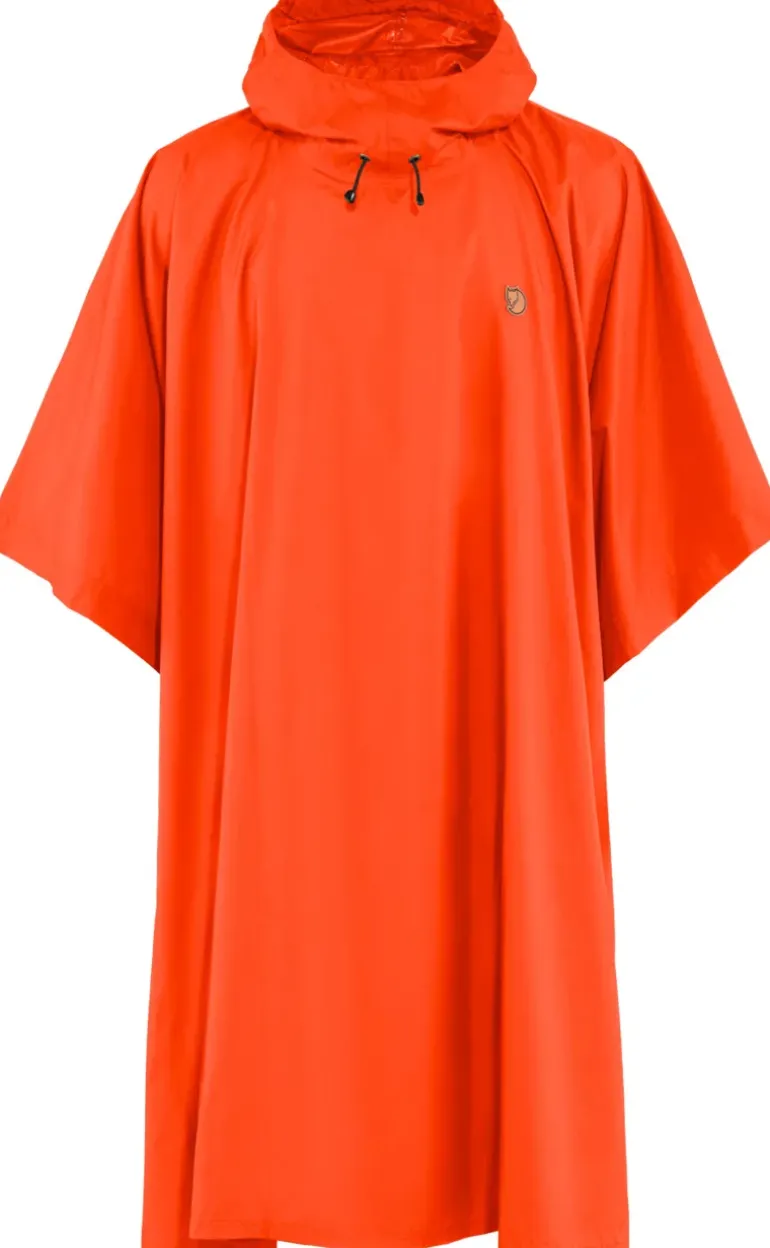 Fjallraven Poncho - Safety Orange